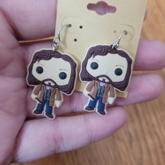New Sirius Black Harry Potter Dangle Earrings - Picture 2 of 5